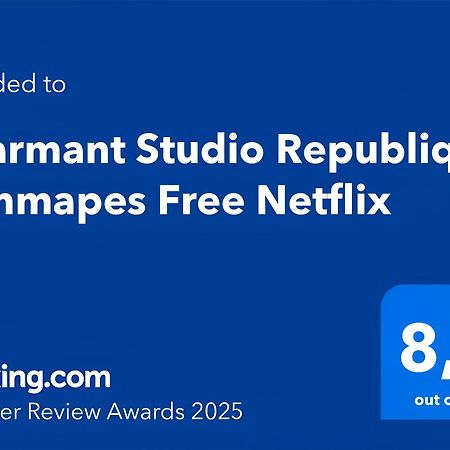 Charmant Studio Republique Jemmapes Free Netflix Paris Extérieur photo